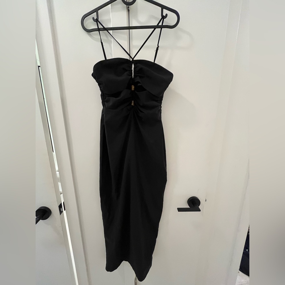 Zara Black Cutout Dress